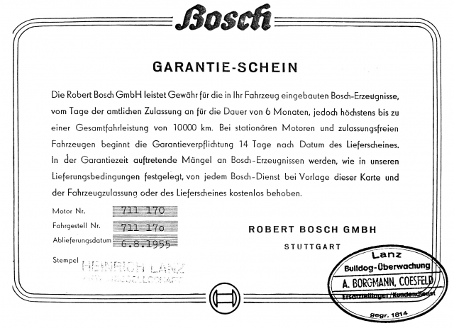 Umbau-Bulldog - Ehemaliger Lanz Glühkopf-Bulldog mit Halbdiesel-Austausch-Motor