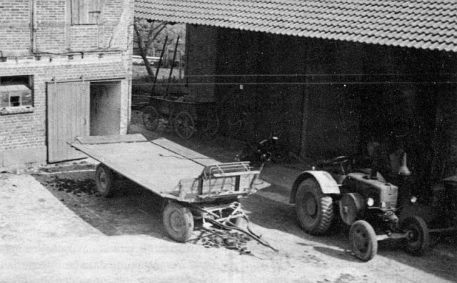 Umbau-Bulldog - Ehemaliger Lanz Glühkopf-Bulldog mit Halbdiesel-Austausch-Motor