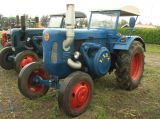 Umbau-Bulldog - Ehemaliger Lanz Glühkopf-Bulldog Type mit Halbdiesel-Austausch-Motor