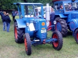 Umbau-Bulldog - Ehemaliger Lanz Glühkopf-Bulldog Type mit Halbdiesel-Austausch-Motor
