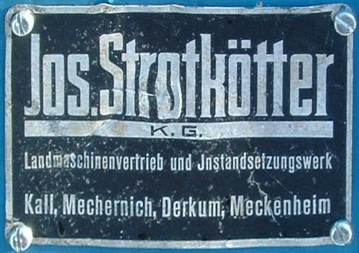 Umbau-Bulldog - Ehemaliger Lanz Glühkopf-Bulldog mit Halbdiesel-Austausch-Motor