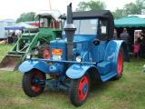 Umbau-Bulldog - Ehemaliger Lanz Glühkopf-Bulldog Type mit Halbdiesel-Austausch-Motor