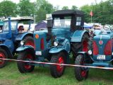 Umbau-Bulldog - Ehemaliger Lanz Glühkopf-Bulldog Type mit Halbdiesel-Austausch-Motor