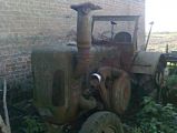 Umbau-Bulldog - Ehemaliger Lanz Glühkopf-Bulldog Type mit Halbdiesel-Austausch-Motor