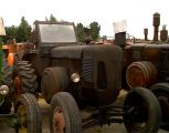 Umbau-Bulldog - Ehemaliger Lanz Glühkopf-Bulldog Type mit Halbdiesel-Austausch-Motor