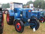 Umbau-Bulldog - Ehemaliger Lanz Glühkopf-Bulldog Type mit Halbdiesel-Austausch-Motor