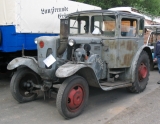 Umbau-Bulldog - Ehemaliger Lanz Glühkopf-Bulldog Type mit Halbdiesel-Austausch-Motor