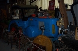 Umbau-Bulldog - Ehemaliger Lanz Glühkopf-Bulldog Type mit Halbdiesel-Austausch-Motor