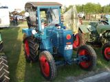 Umbau-Bulldog - Ehemaliger Lanz Glühkopf-Bulldog Type mit Halbdiesel-Austausch-Motor