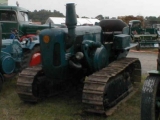Umbau-Bulldog - Ehemaliger Lanz Glühkopf-Bulldog Type mit Halbdiesel-Austausch-Motor